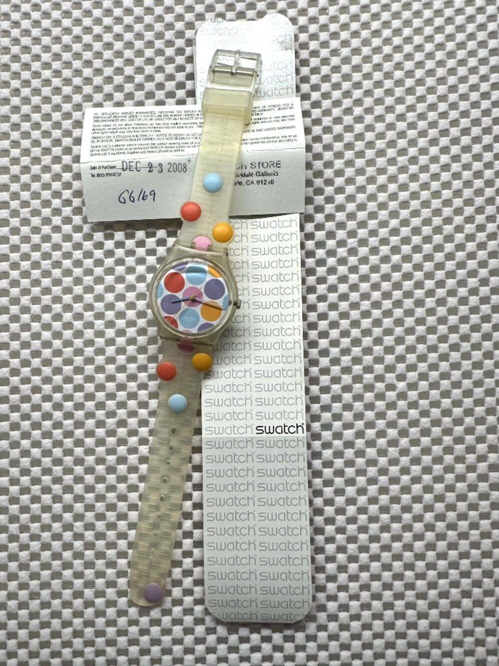 Swatch Watch Jeu De Billes GE169 Vintage 2005 - Picture 2 of 6